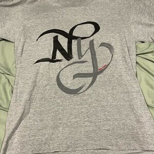 Anvil Gray NY Graphic Men's Tee